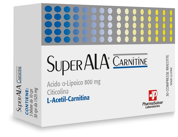 SUPERALA CARNITINE 30 COMPRESSE - Farmacia Bartoli