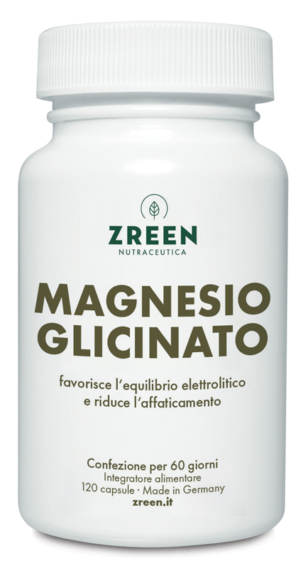 ZREEN MAGNESIO GLICINATO 120 CAPSULE - Farmacia Bartoli