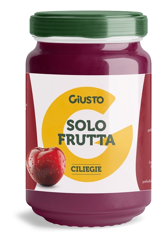 GIUSTO SOLO FRUTTA CONFETTURA CILIEGIE 220 G - Farmacia Bartoli