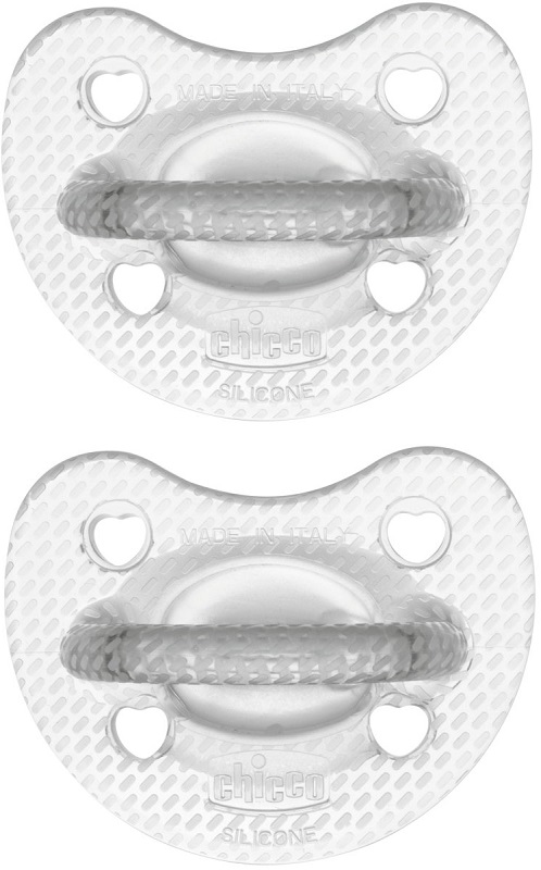 CHICCO GOMMOTTO SILICONE CRYSTAL 16-36 MESI 2 PEZZI - Farmacia Bartoli