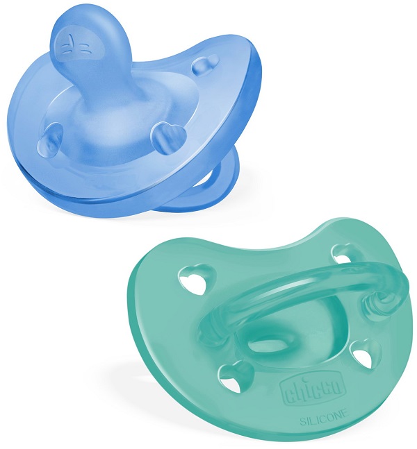 CHICCO GOMMOTTO SILICONE AZZURRO 16-36 MESI 2 PEZZI - Farmacia Bartoli