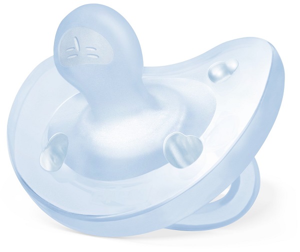 CHICCO GOMMOTTO SILICONE AZZURRO 2-6 MESI 1 PEZZO - Farmacia Bartoli