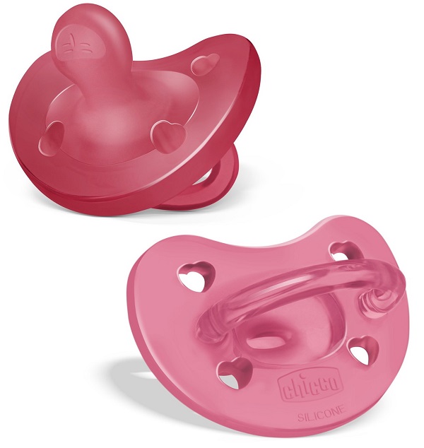 CHICCO GOMMOTTO SILICONE ROSA 16-36 MESI 2 PEZZI - Farmacia Bartoli