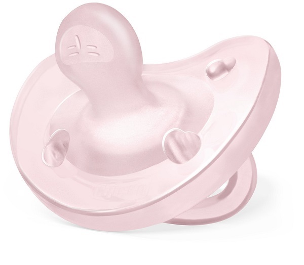 CHICCO GOMMOTTO SILICONE ROSA 2-6 MESI 1 PEZZO - Farmacia Bartoli