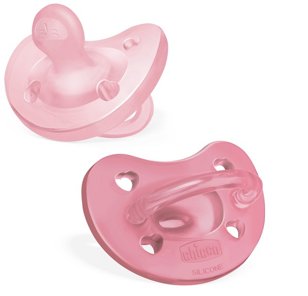 CHICCO GOMMOTTO SILICONE ROSA 6-16 MESI 2 PEZZI - Farmacia Bartoli