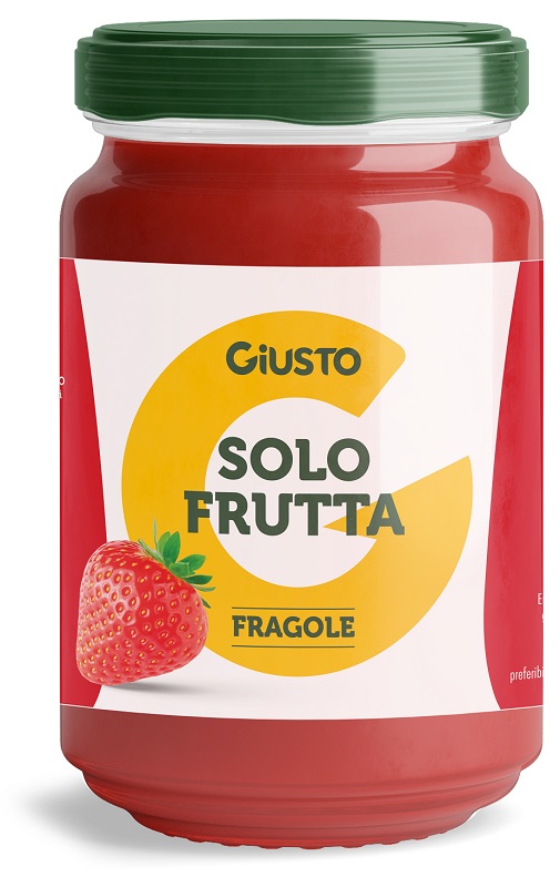GIUSTO SOLO FRUTTA CONFETTURA FRAGOLE 220 G - Farmacia Bartoli