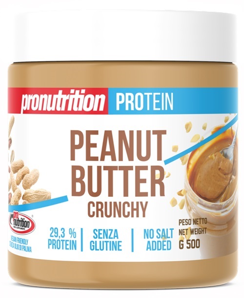 PRONUTRITION PEANUT BUTTER CRUNCHY 500 G - Farmacia Bartoli