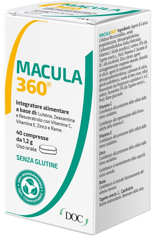 MACULA 360 40 COMPRESSE - Farmacia Bartoli