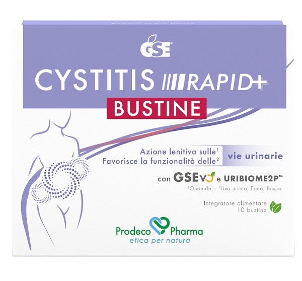 GSE CYSTITIS RAPID+ 10 BUSTINE - Farmacia Bartoli