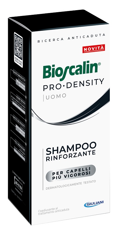 BIOSCALIN PRO DENSITY UOMO SHAMPOO RINFORZANTE 200 ML - Farmacia Bartoli