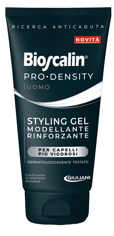 BIOSCALIN PRO DENSITY UOMO STYLING GEL MODELLANTE RINFORZANTE 150 ML - Farmacia Bartoli