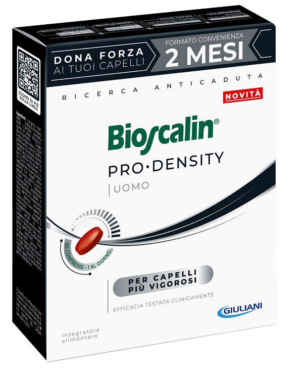BIOSCALIN PRO DENSITY UOMO 60 COMPRESSE - Farmacia Bartoli