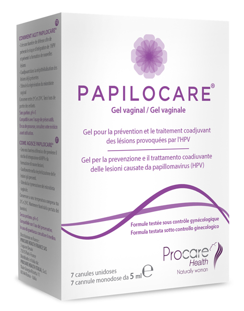 PAPILOCARE GEL VAGINALE 7 CANNULE MONODOSE X 5 ML - Farmacia Bartoli