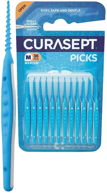 CURASEPT PICKS MEDIUM 36 PEZZI - Farmacia Bartoli
