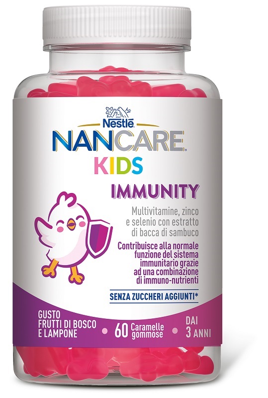 NANCARE KIDS IMMUNITY 60 GUMMIES - Farmacia Bartoli