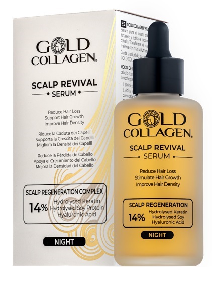 GOLD COLLAGEN SCALP REVIVAL SERUM 100 ML - Farmacia Bartoli