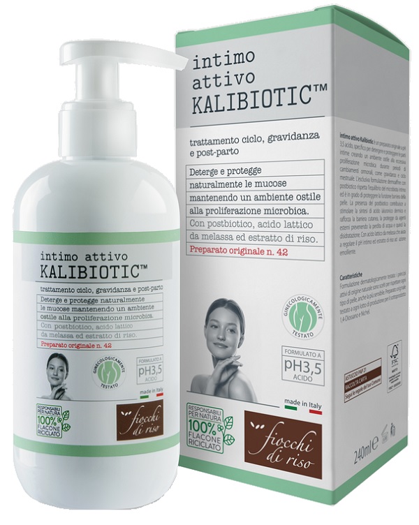 FIOCCHI DI RISO INTIMO ATTIVO KALIBIOTIC PH3.5 240 ML - Farmacia Bartoli