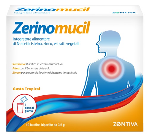 ZERINOMUCIL 10 BUSTINE 3,6 G - Farmacia Bartoli