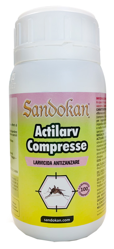 SANDOKAN LARV ACTILARV 100 COMPRESSE - Farmacia Bartoli