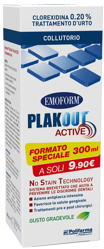 EMOFORM PLAK OUT 0,20% 300 ML - Farmacia Bartoli