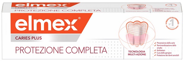 ELMEX DENTIFRICIO CARIES PLUS PROTEZIONE COMPLETA 75 ML - Farmacia Bartoli