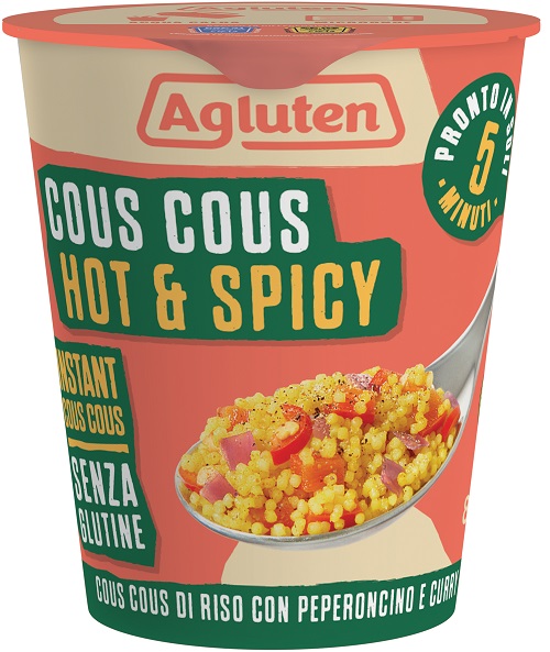AGLUTEN COUS COUS HOT & SPICY 80 G - Farmacia Bartoli