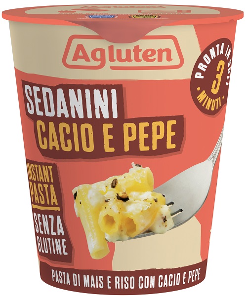 AGLUTEN SEDANINI CACIO E PEPE 70 G - Farmacia Bartoli
