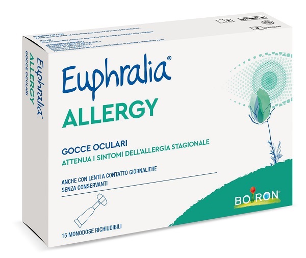 GOCCE OCULARI EUPHRALIA ALLERGY 15 MONODOSE - Farmacia Bartoli