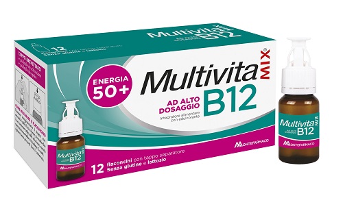 MULTIVITAMIX B12 12 FLACONCINI - Farmacia Bartoli