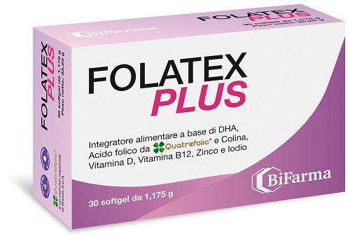 FOLATEX PLUS 30 SOFTGEL - Farmacia Bartoli