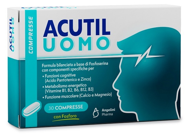 ACUTIL UOMO 30 COMPRESSE - Farmacia Bartoli