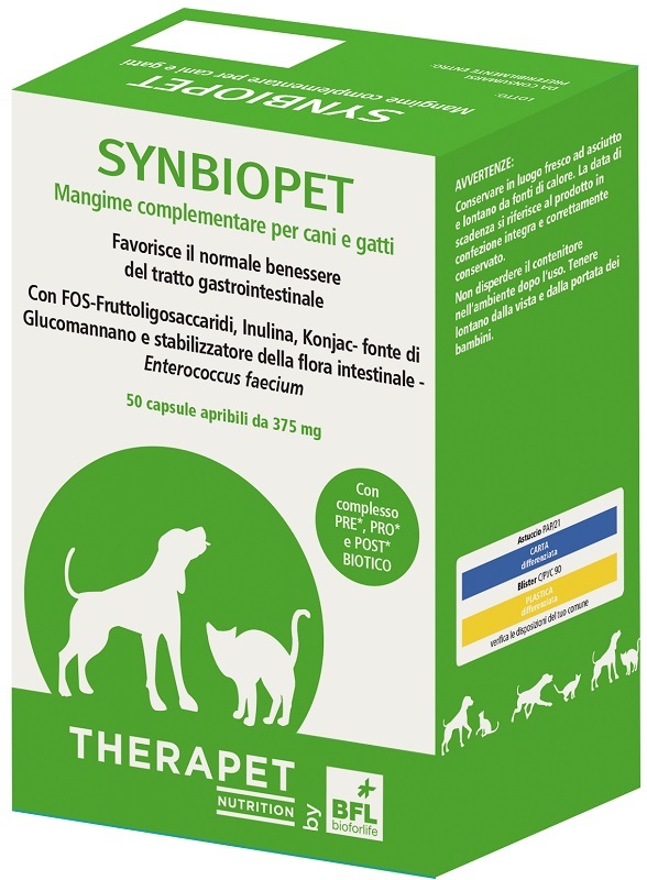 SYNBIOPET THERAPET 50 CAPSULE - Farmacia Bartoli