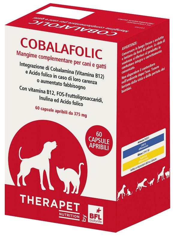 COBALAFOLIC THERAPET 60 CAPSULE - Farmacia Bartoli