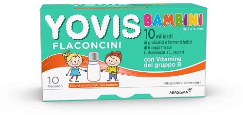 YOVIS BAMBINI BANANA 10 FLACONCINI DA 10 ML - Farmacia Bartoli