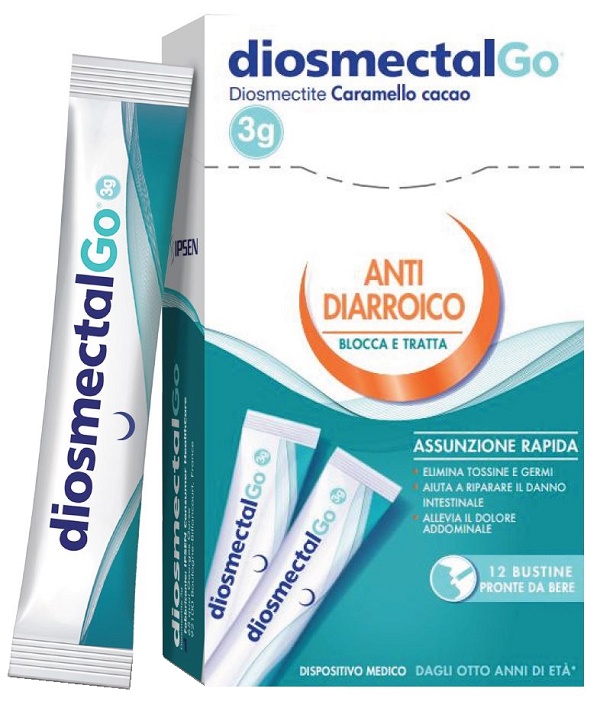 DIOSMECTALGO CARAMELLO CACAO 12 STICK - Farmacia Bartoli