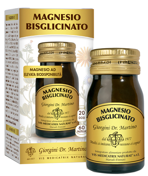 MAGNESIO BISGLICINATO 60 PASTIGLIE - Farmacia Bartoli