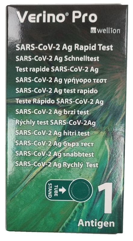 TEST ANTIGENICO RAPIDO COVID-19 VERINO PRO AUTODIAGNOSTICO RILEVAZIONE QUALITATIVA ANTIGENI SARS-COV-2 IN TAMPONI NASALI MEDIANTE IMMUNOCROMATOGRAFIA 1 PEZZO - Farmacia Bartoli