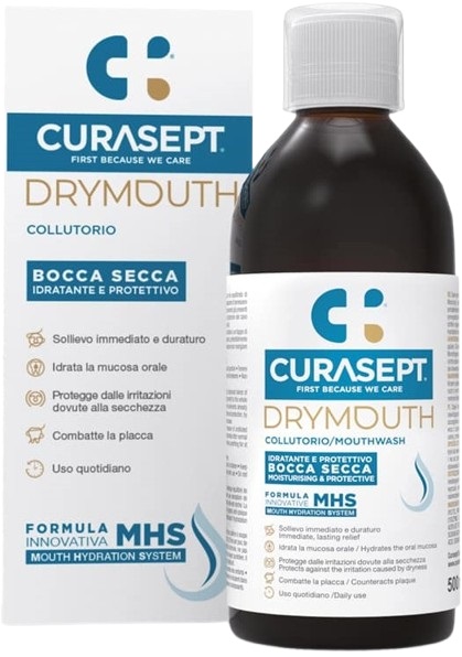 CURASEPT DRYMOUTH COLLUTORIO 500 ML - Farmacia Bartoli