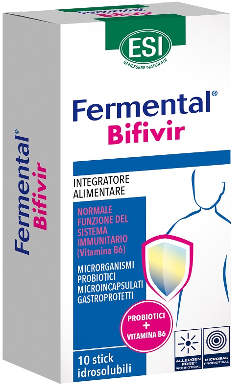 ESI FERMENTAL BIFIVIR 10 STICK IDROSOLUBILI - Farmacia Bartoli