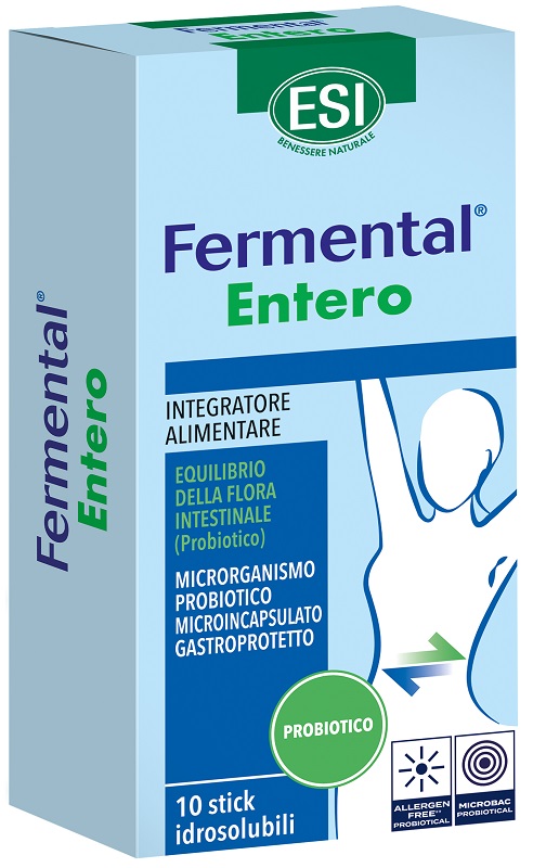 ESI FERMENTAL ENTERO 10 STICK IDROSOLUBILI - Farmacia Bartoli
