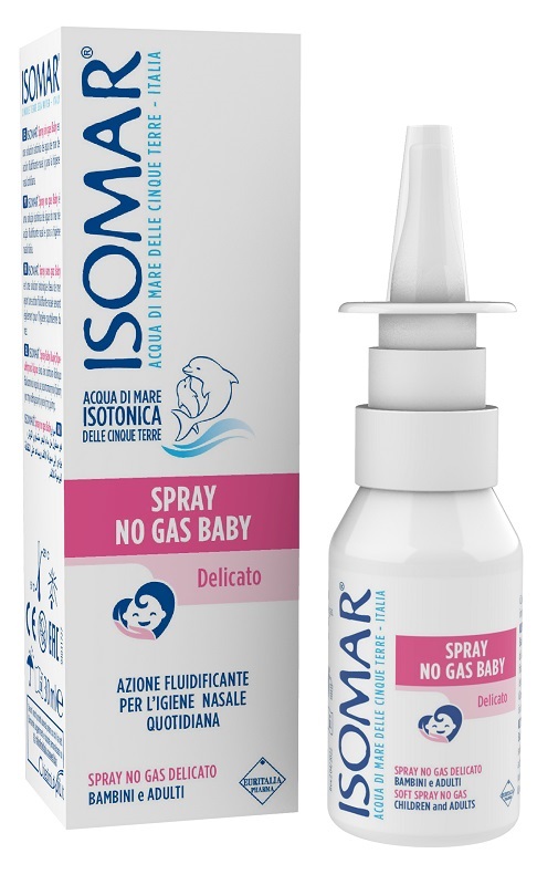 SPRAY NO GAS ISOMAR BABY 30 ML - Farmacia Bartoli