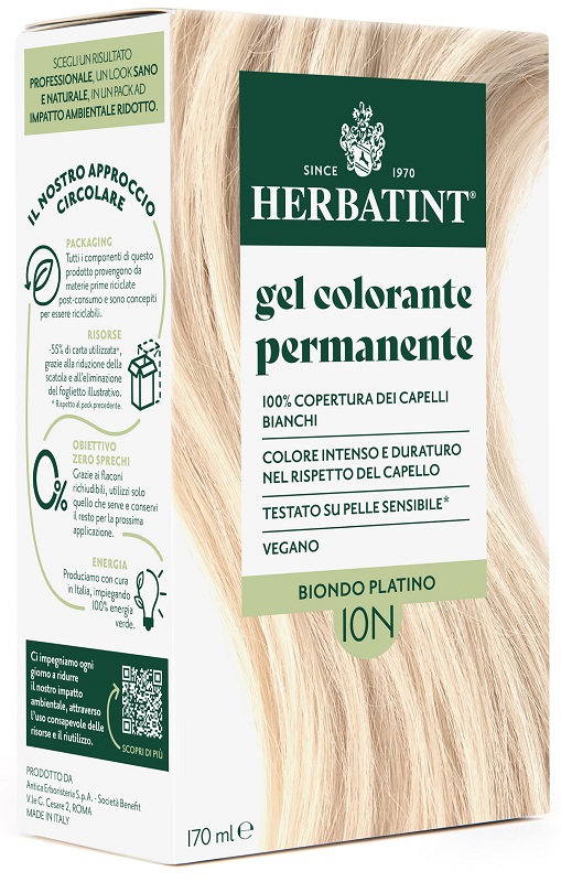 HERBATINT 10N BIONDO PLATINO 170 ML - Farmacia Bartoli
