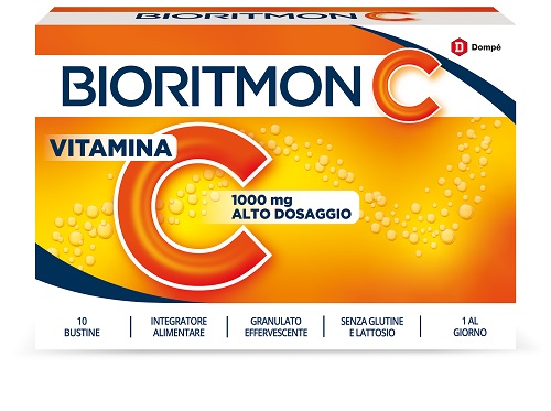 BIORITMON C 1000MG VITAMINA C 10 BUSTINE - Farmacia Bartoli