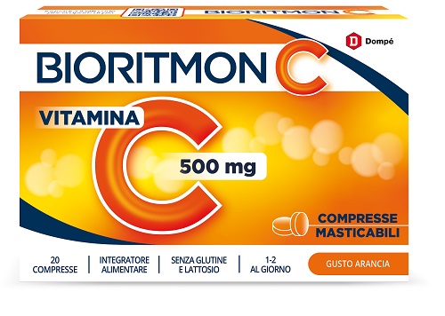 BIORITMON C 500MG VITAMINA C 20 COMPRESSE MASTICABILI - Farmacia Bartoli