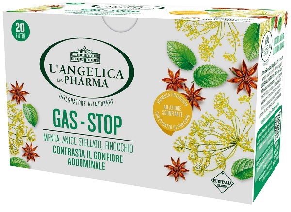 L'ANGELICA TISANA GAS STOP 20 FILTRI - Farmacia Bartoli