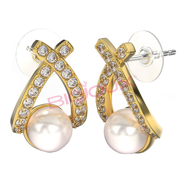 BJT362 ORECCHINO FINLO GOLD PLATED - Farmacia Bartoli