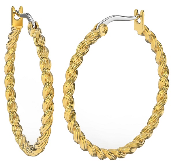 BJT379 ORECCHINO ELDARA GOLD PLATED - Farmacia Bartoli