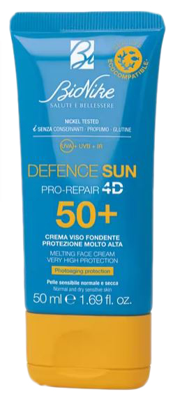 DEFENCE SUN 50+ CREMA VISO FONDENTE 50 ML - Farmacia Bartoli