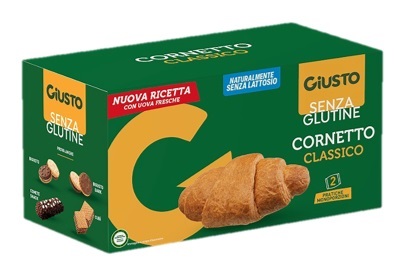 GIUSTO SENZA GLUTINE CORNETTI VUOTI 2 PEZZI DA 50 G - Farmacia Bartoli