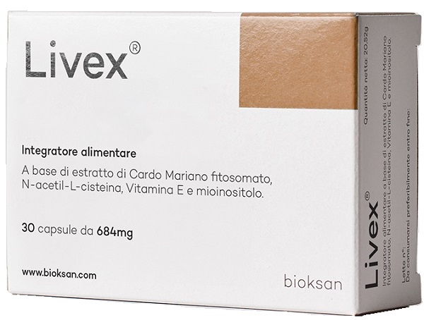LIVEX 30 CAPSULE - Farmacia Bartoli
